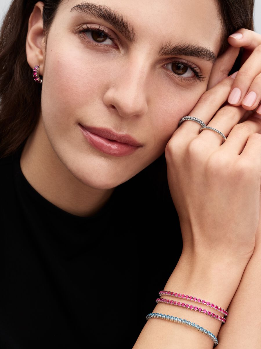 Pulseira de Ténis Pavé Brilhante
