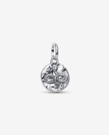 Conta Medalhão Cobra Infinito