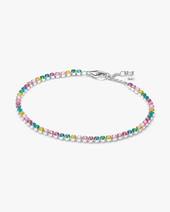 Pulseira de Ténis Arco-Íris