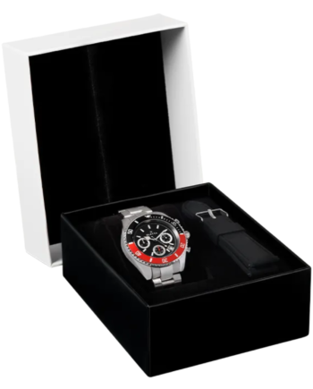 Box Relógio Homem Ocean Rider Chrono Black