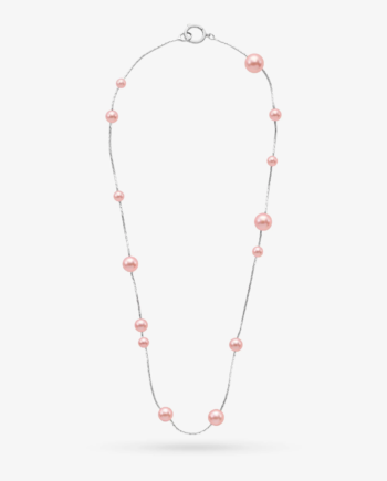 Colar Dangle Rosa