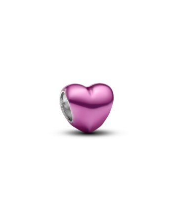 Mini Conta Coração Rosa
